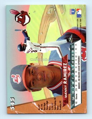 1983 Ultra #545 Manny Ramirez Cleveland Indians