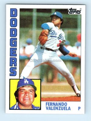 1984 Topps #220 Fernando Valenzuela Los Angeles Dodgers