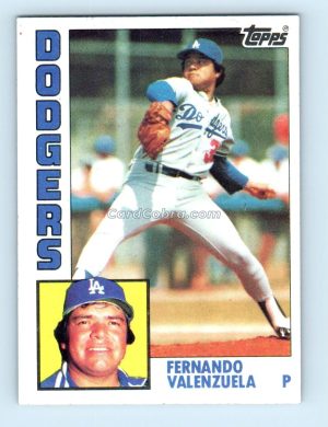 1984 Topps #220 Fernando Valenzuela Los Angeles Dodgers