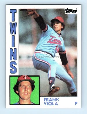 1984 Topps #28 Frank Viola Minnesota Twins