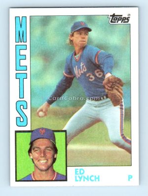 1984 Topps #293 Ed Lynch New York Mets