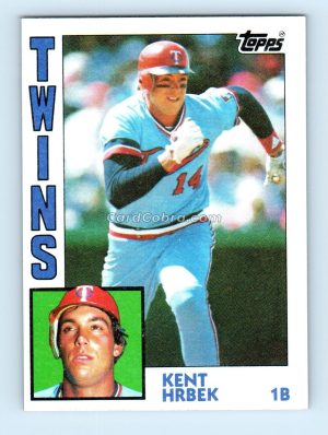 1984 Topps #345 Kent Hrbek Minnesota Twins