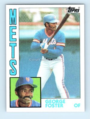 1984 Topps #350 George Foster New York Mets