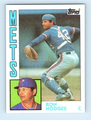 1984 Topps #418 Ron Hodges New York Mets