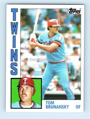 1984 Topps #447 Tom Brunansky Minnesota Twins