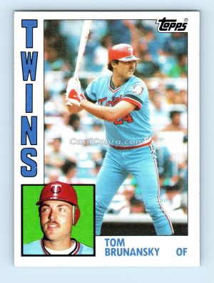 1984 Topps #447 Tom Brunansky Minnesota Twins