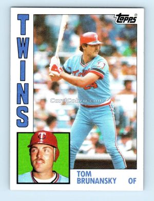 1984 Topps #447 Tom Brunansky Minnesota Twins