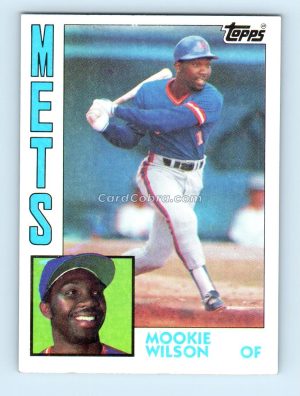 1984 Topps #465 Mookie Wilson New York Mets