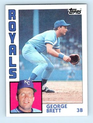 1984 Topps #500 George Brett Kansas City Royals