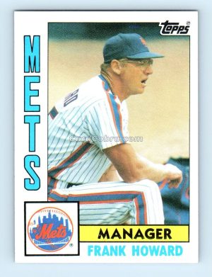 1984 Topps #621 Frank Howard New York Mets