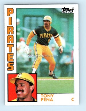 1984 Topps #645 Tony Pena Pittsburgh Pirates