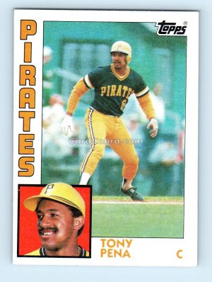 1984 Topps #645 Tony Pena Pittsburgh Pirates