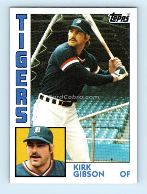 1984 Topps #65 Kirk Gibson Detroit Tigers