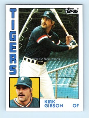 1984 Topps #65 Kirk Gibson Detroit Tigers