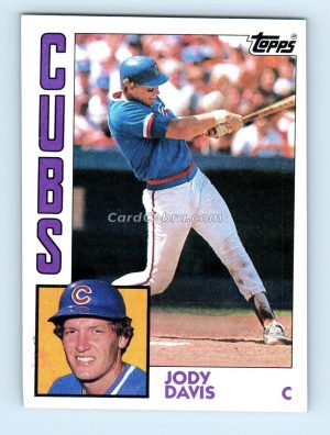 1984 Topps #73 Jody Davis Chicago Cubs