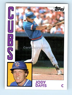 1984 Topps #73 Jody Davis Chicago Cubs