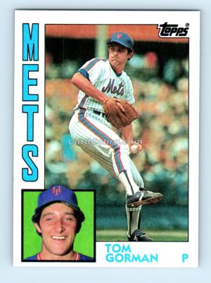 1984 Topps #774 Tom  Gorman New York Mets