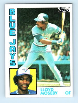 1984 Topps #92 Lloyd Moseby Toronto Blue Jays