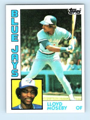 1984 Topps #92 Lloyd Moseby Toronto Blue Jays