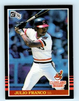 1985 Donruss #94 Julio Franco Cleveland Indians