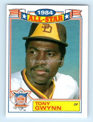 1985 Topps Glossy All-Stars #6 Tony Gwynn San Diego Padres