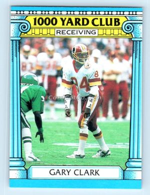 1987 Topps 1000 Yard Club #10 Gary Clark Washington Redskins