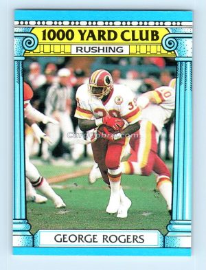 1987 Topps 1000 Yard Club #11 George Rogers Washington Redskins