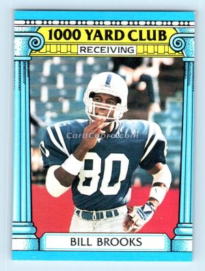 1987 Topps 1000 Yard Club #15 Bill Brooks Indianapolis Colts