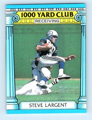 1987 Topps 1000 Yard Club #18 Steve Largent Seattle Seahawks