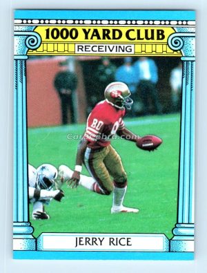 1987 Topps 1000 Yard Club #2 Jerry Rice San Francisco 49ers