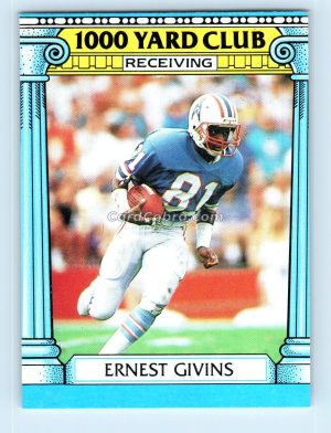 1987 Topps 1000 Yard Club #20 Ernest Givins Houston Oilers