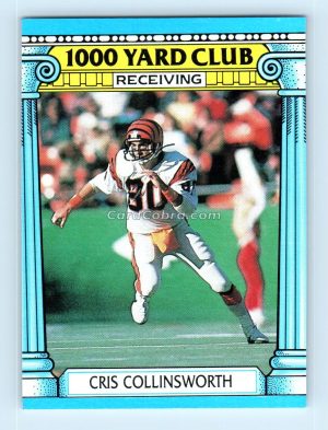 1987 Topps 1000 Yard Club #21 Cris Collinsworth Cincinnati Bengals