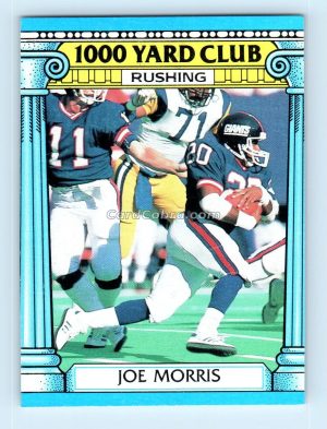 1987 Topps 1000 Yard Club #3 Joe Morris New York Giants