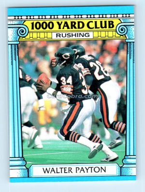 1987 Topps 1000 Yard Club #7 Walter Payton Chicago Bears