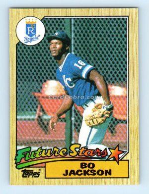 1987 Topps #170 Bo Jackson Kansas City Royals Rookie Card