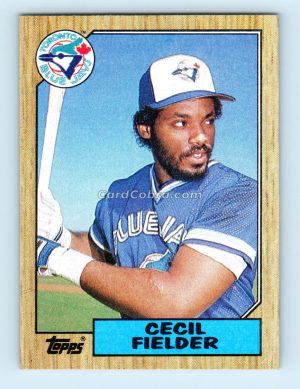 1987 Topps #178 Cecil Fielder Toronto Blue Jays