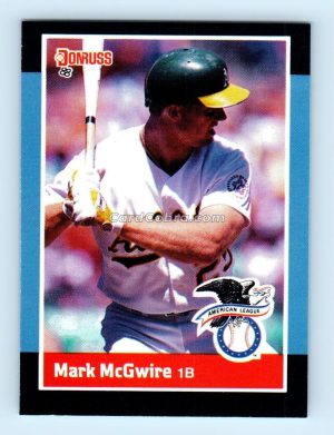 1988 Donruss All-Stars #19 Mark McGwire Oakland Athletics