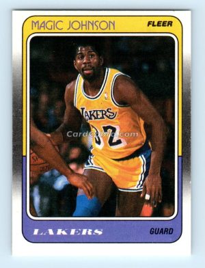 1988 Fleer #67 Magic Johnson Los Angeles Lakers