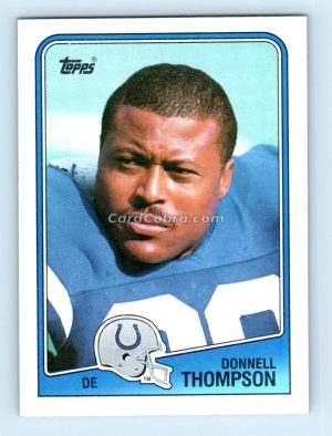 1988 Topps #126 Donnell Thompson Indianapolis Colts