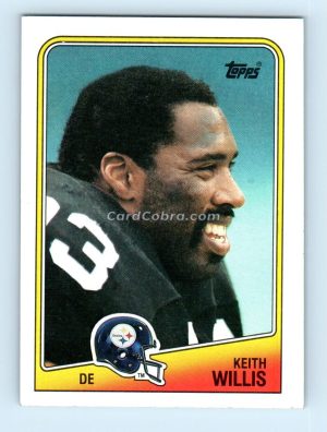 1988 Topps #170 Keith Willis Pittsburgh Steelers