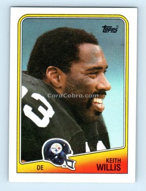 1988 Topps #170 Keith Willis Pittsburgh Steelers