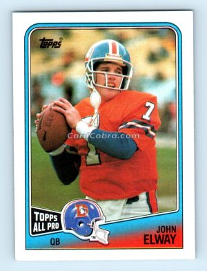 1988 Topps #23 John Elway Denver Broncos