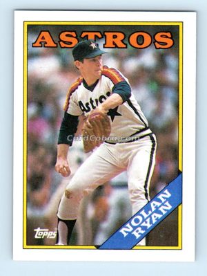 1988 Topps #250 Nolan Ryan Houston Astros