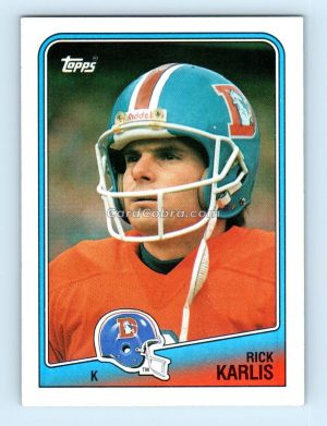 1988 Topps #29 Rick Karlis Denver Broncos