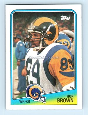 1988 Topps #290 Ron Brown Los Angeles Rams