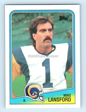 1988 Topps #292 Mike Lansford Los Angeles Rams