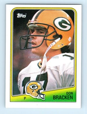 1988 Topps #320 Don Bracken Green Bay Packers Rookie Card