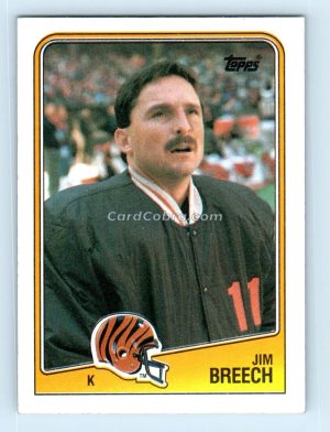 1988 Topps #344 Jim Breech Cincinnati Bengals