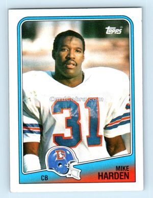 1988 Topps #36 Mike Harden Denver Broncos