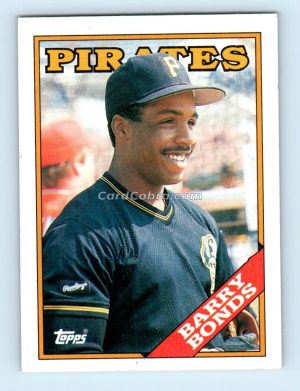 1988 Topps #450 Barry Bonds Pittsburgh Pirates